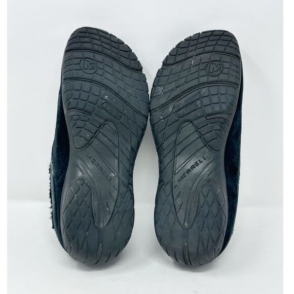 Merrell Women’s Encore Ice Black Suede Slip On Size 9 - Picture 6 of 10
